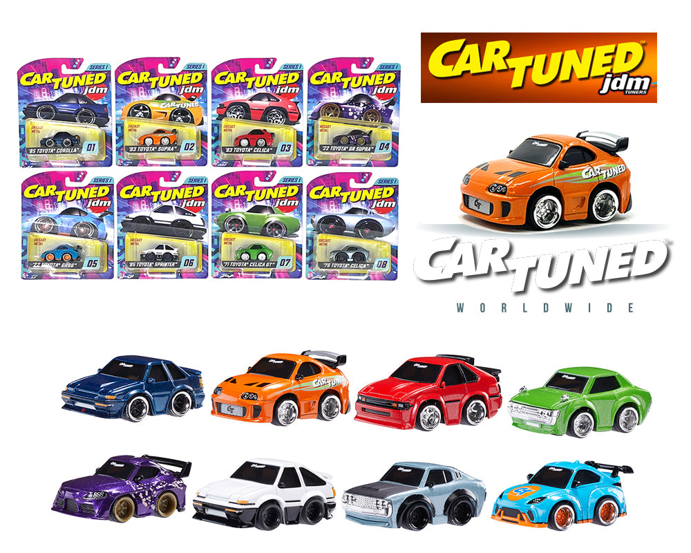 CarTuned 1:64 Series 1 JDM Tuners Assortment
