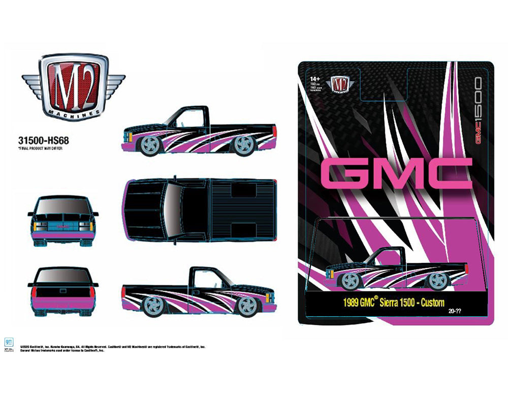 (Pre Order) M2 Machines 1989 GMC Sierra 1500 - Custom