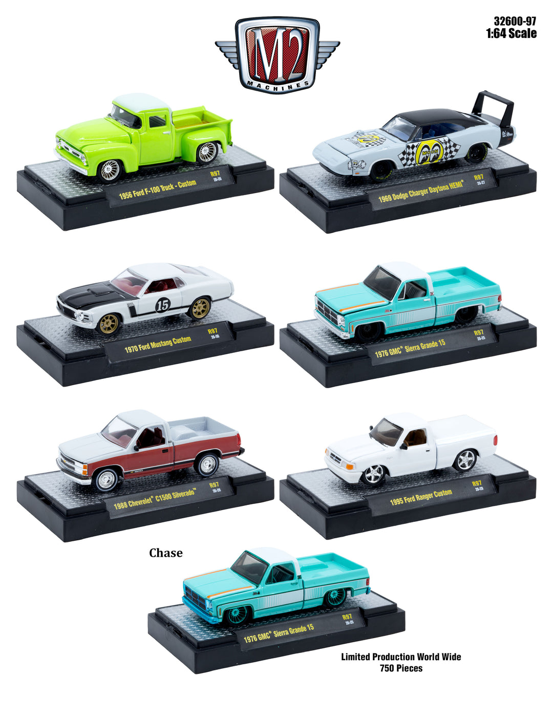(Pre Order) M2 Machines 1:64 32600 Series