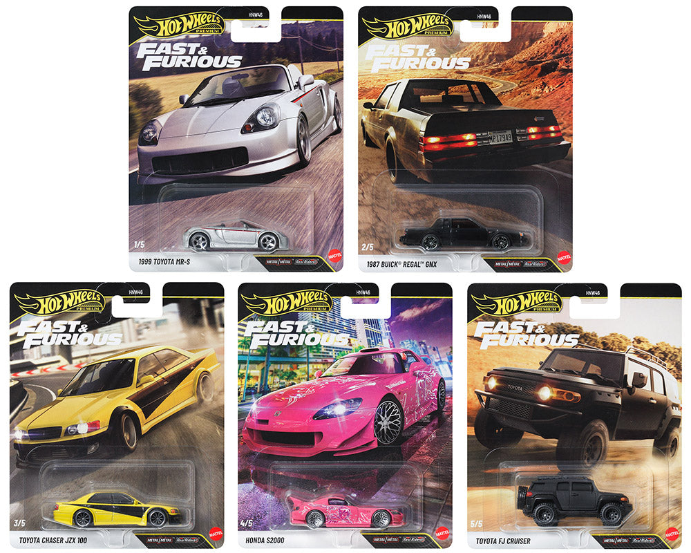 (Preorder) Hot Wheels 1:64 Fast & Furious Premium 2027 S Assortment *case of 10